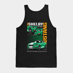 Vintage V8 Shelby GT350 Car Tank Top